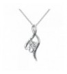 Sterling Silver Forever Pendant Necklace