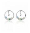 Kiss Colorful Sterling Silver Earrings