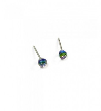 Vitrail Faceted Swarovski Crystal Earrings