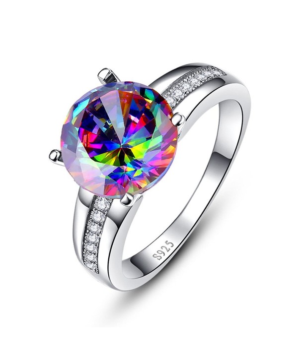 BONLAVIE Sterling Created Rainbow Engagement