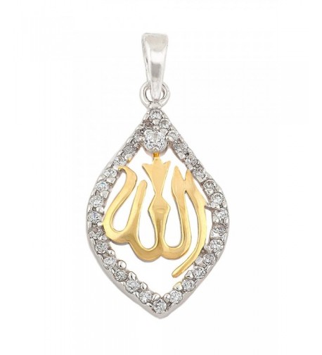 Sterling Silver Yellow Gold Plated Pendant