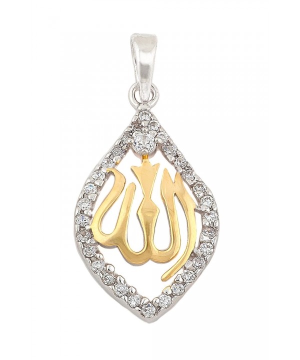 Sterling Silver Yellow Gold Plated Pendant
