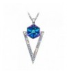 SIVERY Mothers Necklace Swarovski Crystal