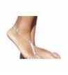 Crystal Barefoot Sandals Wedding Jewelry