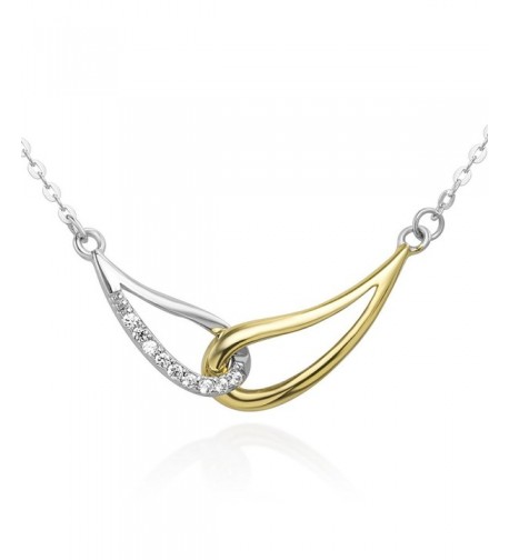 Sterling Infinity Endless Pendant Necklace