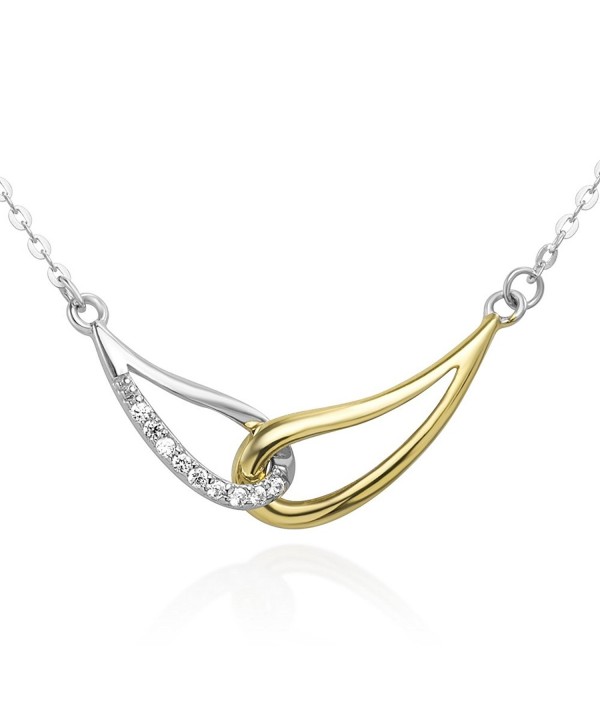 Sterling Infinity Endless Pendant Necklace