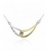 Sterling Infinity Endless Pendant Necklace