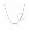 Sterling Necklace Lightweight Diamond Necklaces