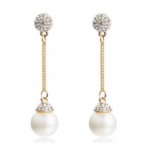 Modogirl Bohemia Simulated pearl Statement earrings