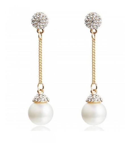 Modogirl Bohemia Simulated pearl Statement earrings