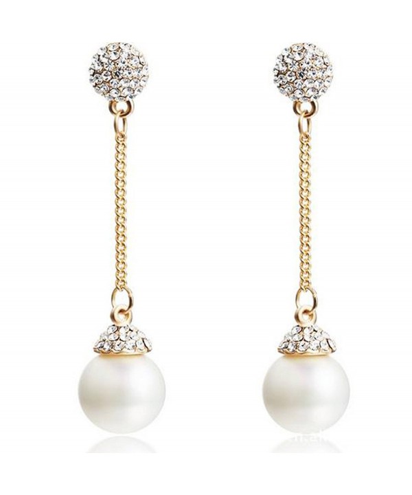 Modogirl Bohemia Simulated pearl Statement earrings