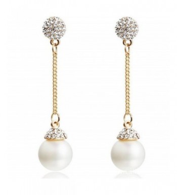 Modogirl Bohemia Simulated pearl Statement earrings