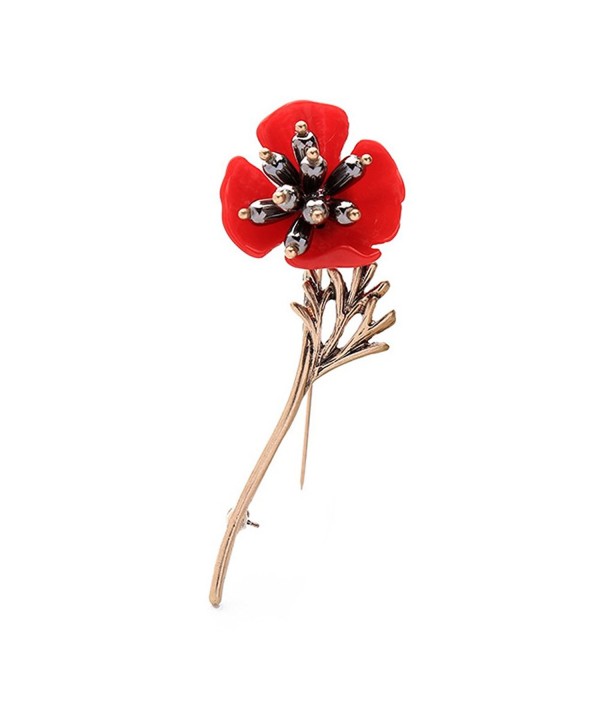 Vintage Flower Brooch Alloy RareLove