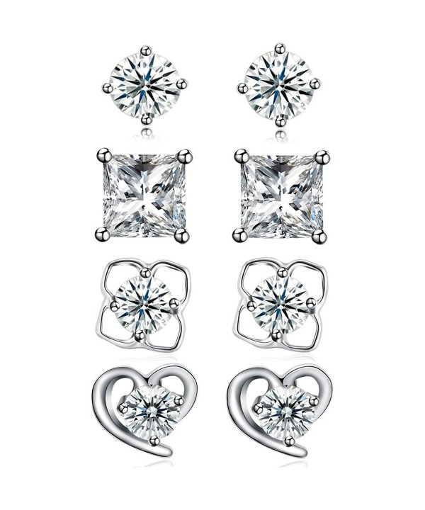 Sterling Silver Zirconia Earrings DreamSter