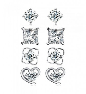 Sterling Silver Zirconia Earrings DreamSter