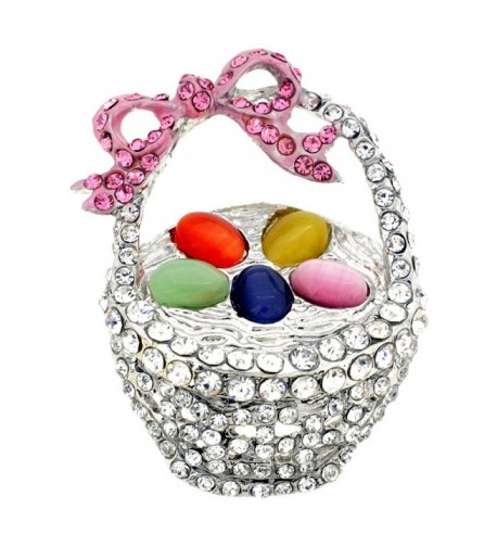 Easter Basket Pin Fashion Brooch