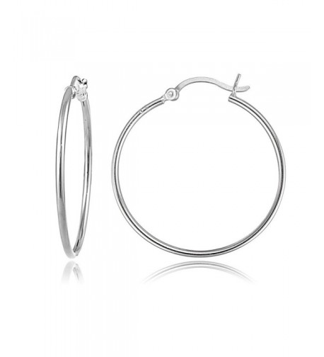 Sterling Silver 1 5mm Polished Earrings