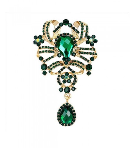 SANWOOD Rhinestone Pendent Banquet Peacock