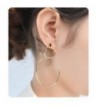 Gudukt Double Earrings Simple Circle