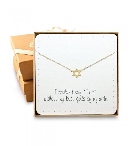 Bridesmaid Gifts Necklace Extender Plated