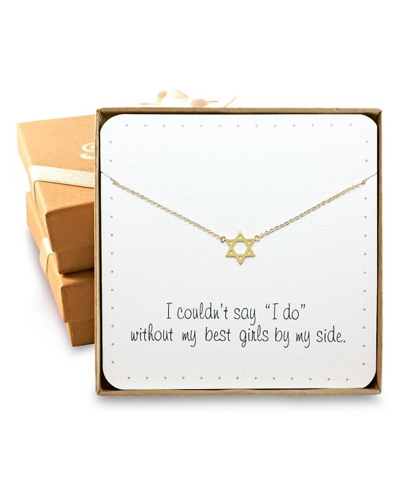 Bridesmaid Gifts Necklace Extender Plated