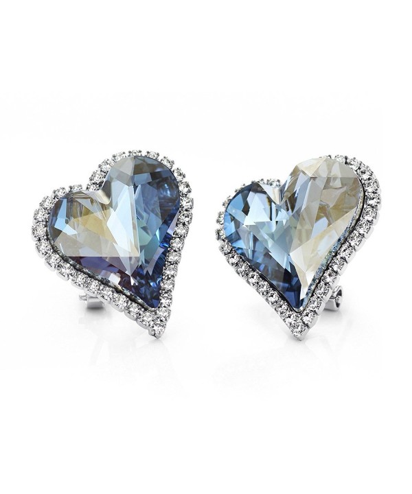 Neoglory Platinum Swarovski Elements Earrings