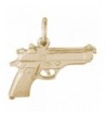 Rembrandt Charms Pistol Plated Silver