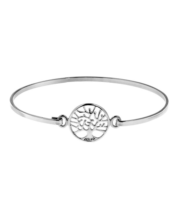 Mystical Tree Sterling Silver Bracelet