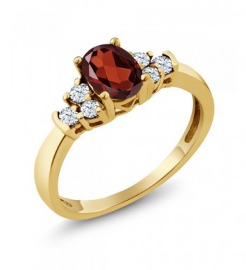 Garnet Yellow Plated Silver Available