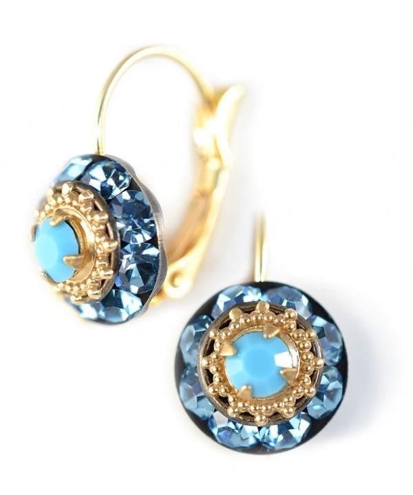 Clara Beau swarovski LeverBack earrings