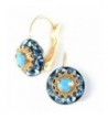 Clara Beau swarovski LeverBack earrings