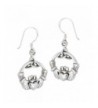 Sterling Friendship Loyalty Claddagh Earrings