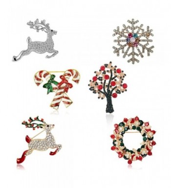 Christmas Brooch Pin Set Women