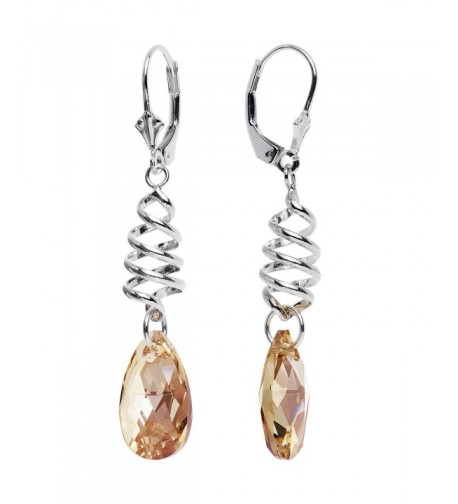 Body Candy Handcrafted Leverback Swarovski