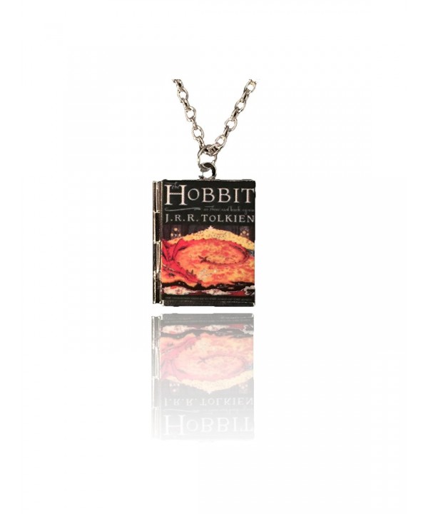 Hobbit Charm Locket Necklace Tolkien