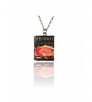 Hobbit Charm Locket Necklace Tolkien