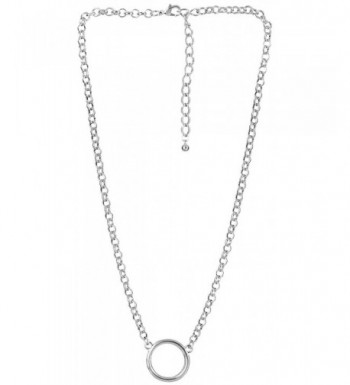 Wearable Art Silver Necklace Silvertone