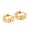 Gold Plated Simple Design Earrings