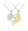 DAOCHONG Sterling Silver Couple Necklace