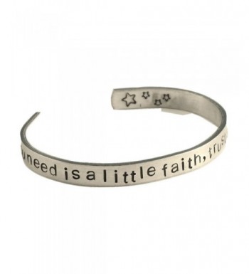 Peter Pan Inspired Bracelet Stamped