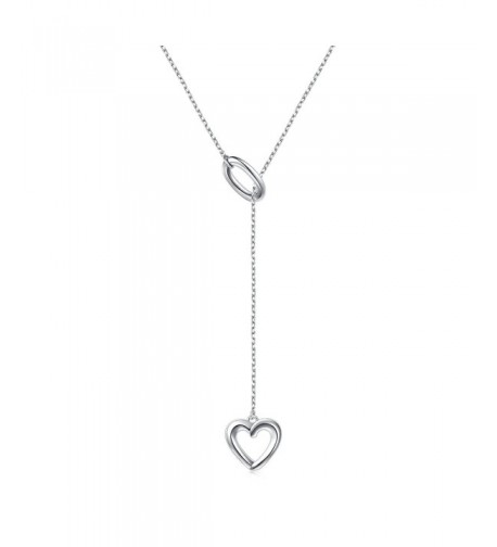 Necklace Sterling Silver Adjustable Shaped