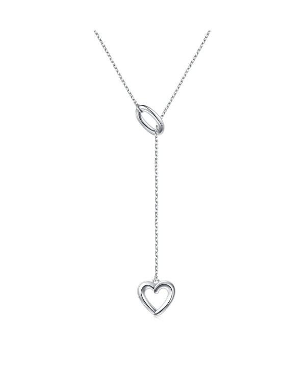 Necklace Sterling Silver Adjustable Shaped