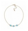 Monily Synthesis Turquoise Necklace Jewellery