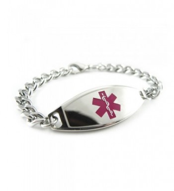 MyIDDr Pre Engraved Customized Alzheimers Bracelet