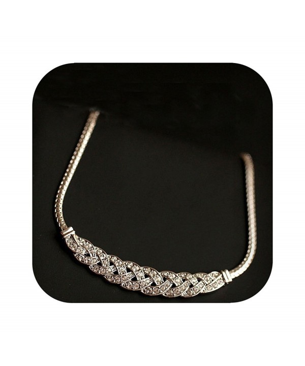 Exquisite braided Necklace Serpentine Defiro