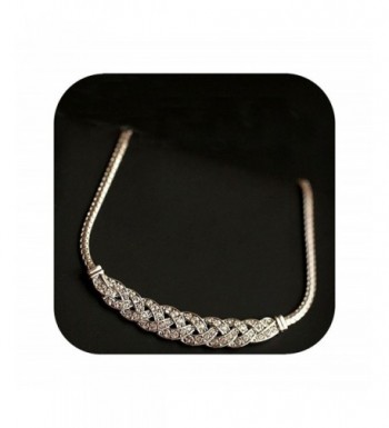 Exquisite braided Necklace Serpentine Defiro
