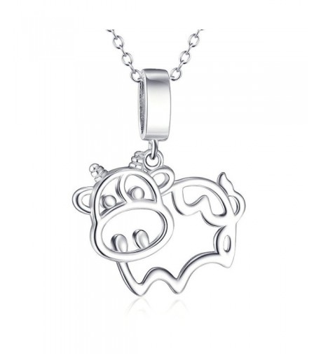 Sterling Silver Animal Pendant Necklace