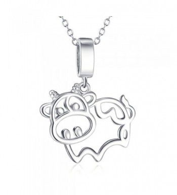 Sterling Silver Animal Pendant Necklace