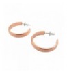 Copper Hoop Earrings CE097 diameter