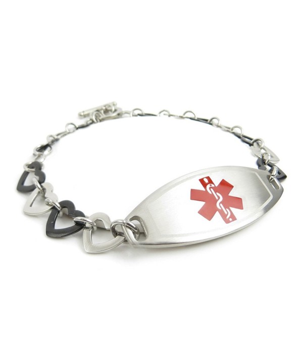 MyIDDr Pre Engraved Customized Diabetes Bracelet